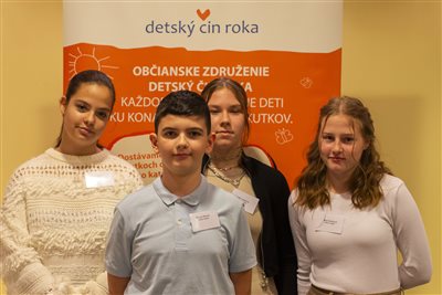 Šimon Vlkovič, Nina Haulíková, Beáta Lisayová a Simona Jančová
